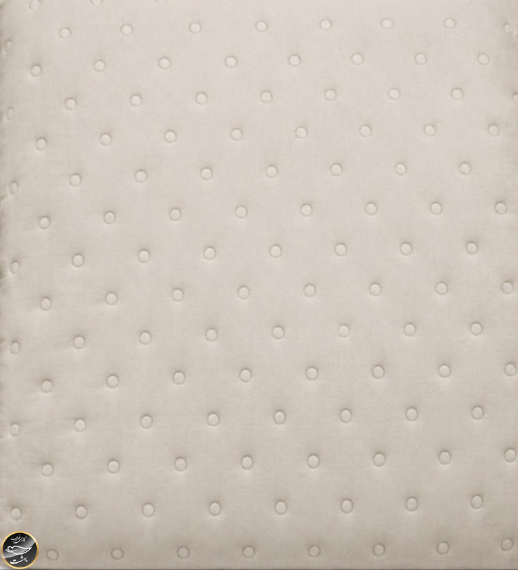 روتختی یک نفره پنبه دوزی مدل Helena (دو تکه -بژ)