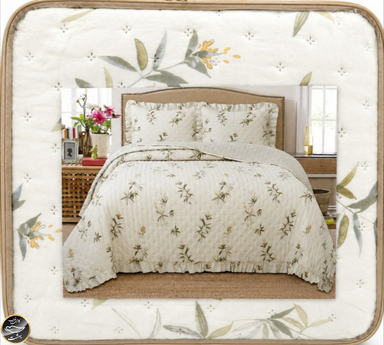 روتختی یک نفره مدل Jasmine (دو تکه)