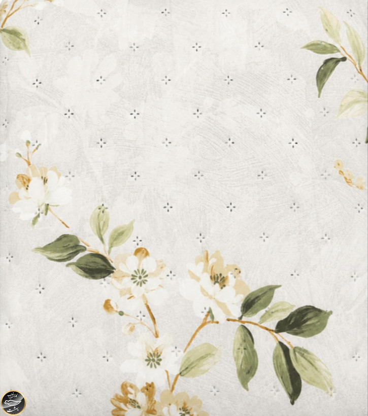 روتختی دو نفره چین دار مدل Jasmine (سه تکه)
