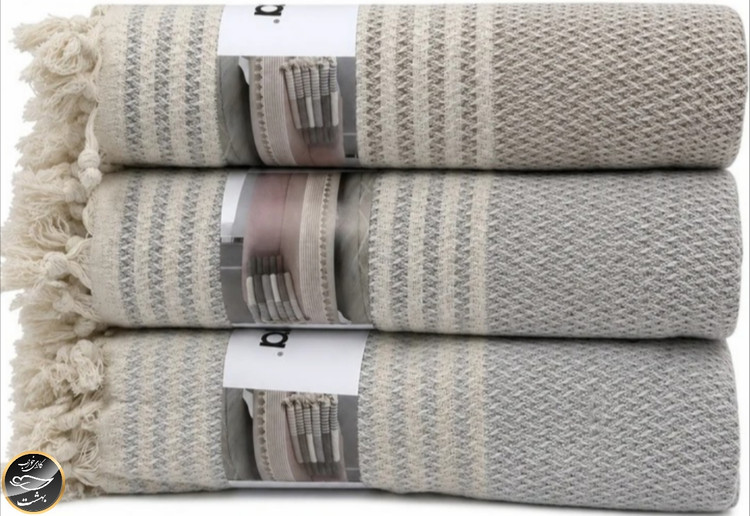 شال مبل برند کاراجا هوم ترک 180x220 سانتی متر (طوسی روشن)
