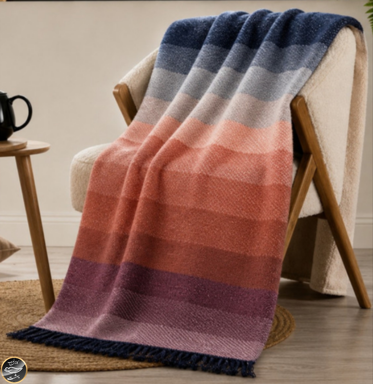 پتو دو نفره مسافرتی Merinos مدل 009