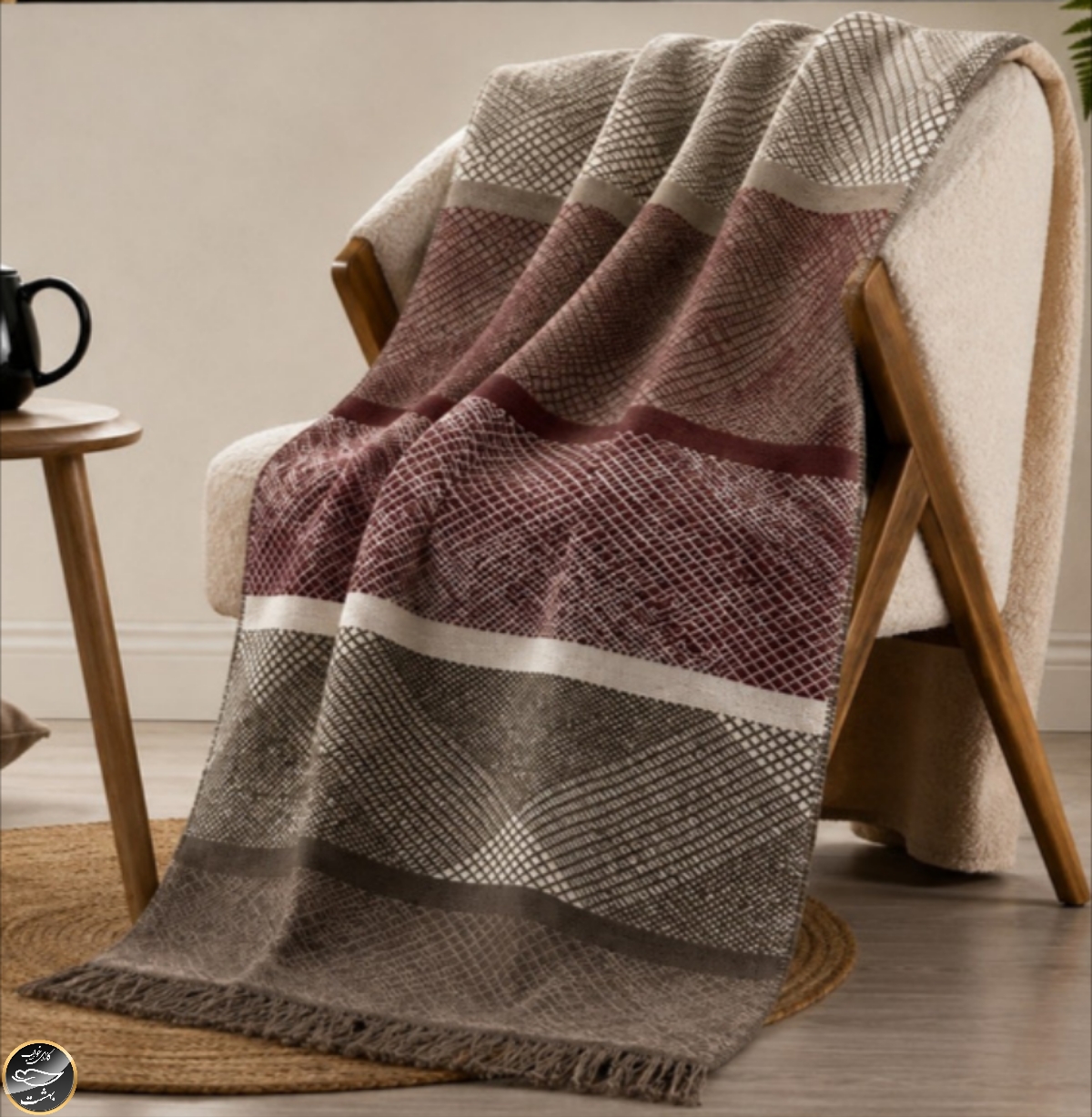 پتو دو نفره مسافرتی Merinos مدل 007