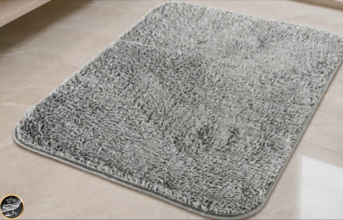 پادری ترمز دار مدل ماکارونی (50x80 سانتی متر - طوسی)