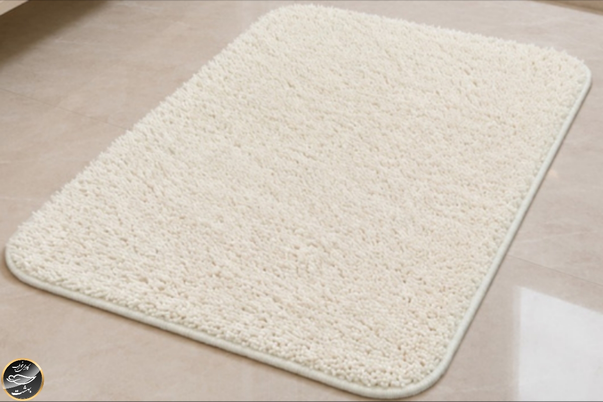 پادری ترمز دار مدل ماکارونی (50x80 سانتی متر - کرم)