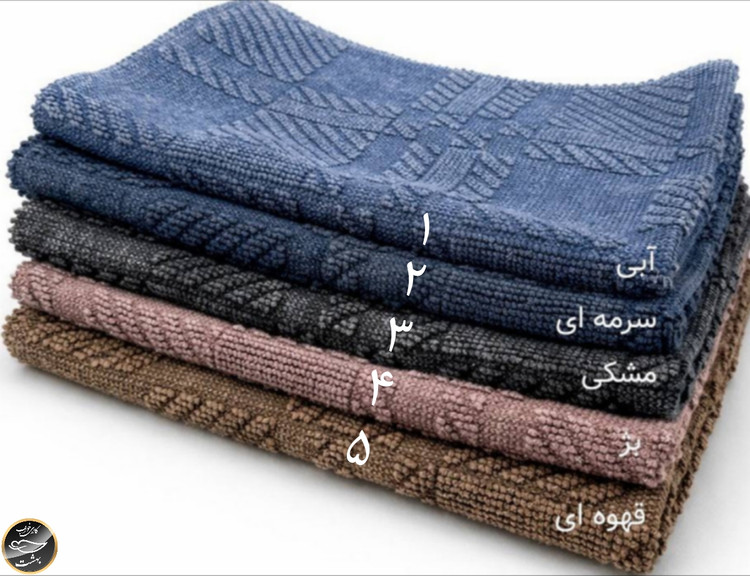 پادری گلیمی مدل سنگی سایز 85x60 سانتی متر
