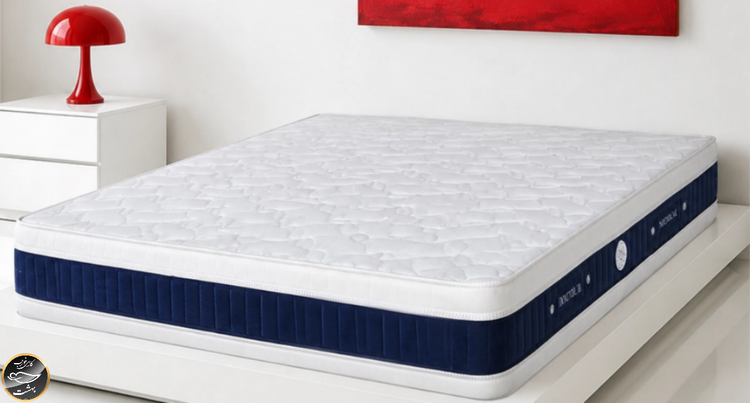 تشک مدیکال پلاس نرمی متوسط یک نفره سایز 120x200 سانتی متر دارای مموری فوم (فول طبی - بدون فنر)