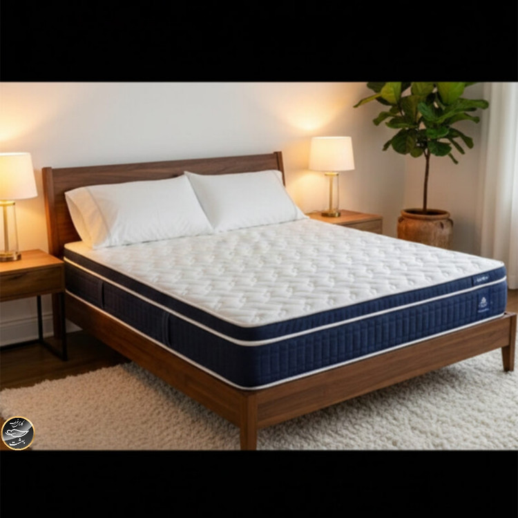 تشک تاپ مدیکال دو نفره سایز 180x200 سانتی متر (فول طبی - بدون فنر)