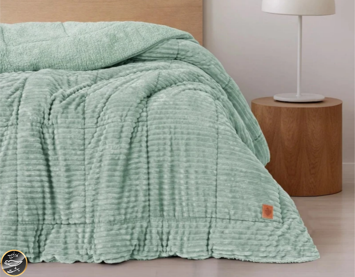 لحاف دونفره برند Cotton Box (سبز)