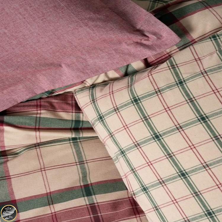 ست کاور لحاف یک نفره (سه تکه) Warm -Flanel Jamil Bordo